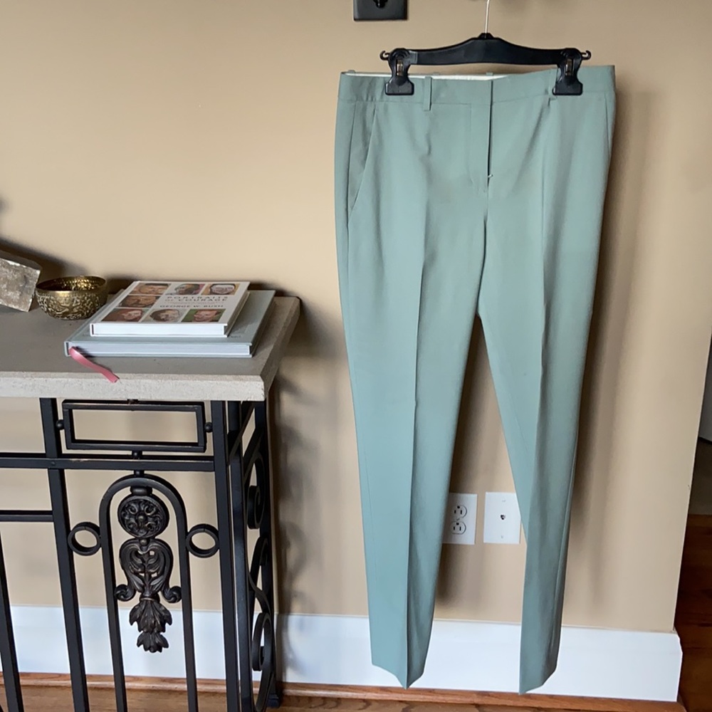 Mint green Theory pants